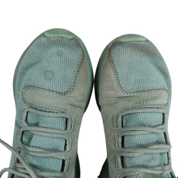 Adidas Shoes Kids 5.5 Athletic Trainer Tubular Shadow Sneakers Running Green Low - Picture 7 of 14